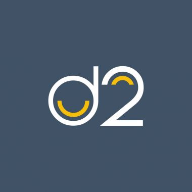 logo D2 logosu yuvarlak 