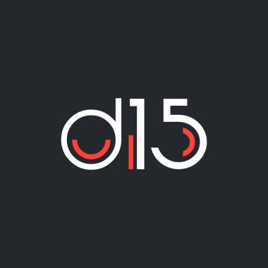 logo D15 logosu yuvarlak 