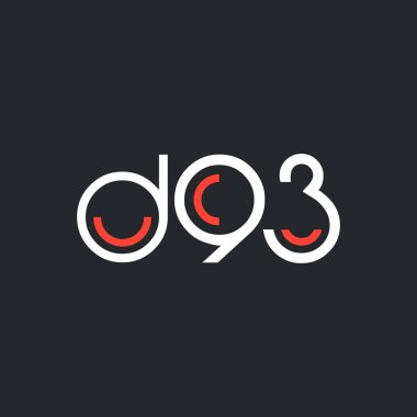 logo D93 logo yuvarlak 