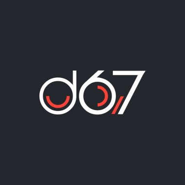 logo D67 logosu yuvarlak 