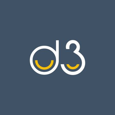 logo D3 logosu yuvarlak 
