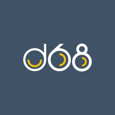 logo D68 logo yuvarlak 