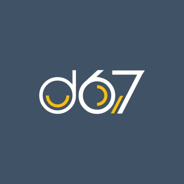 logo D67 logosu yuvarlak 
