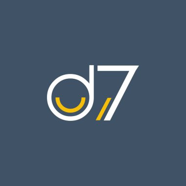 logo D7 logosu yuvarlak 