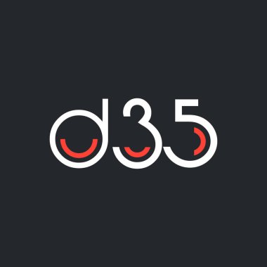 D35 Logo logo yuvarlak 