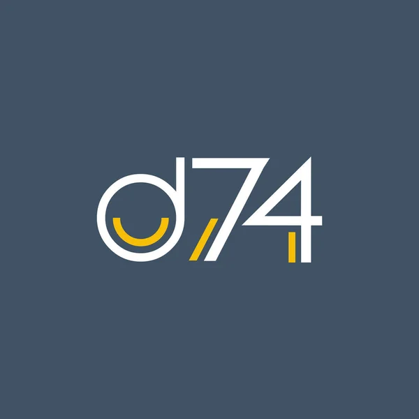 round logo D74 logo