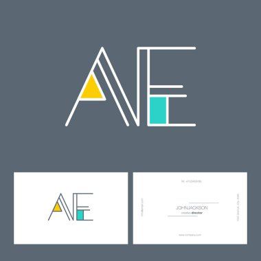 satır ortak harf logo Ae