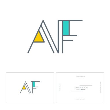 satır ortak harf logo Af