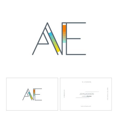 satır ortak harf logo Ae