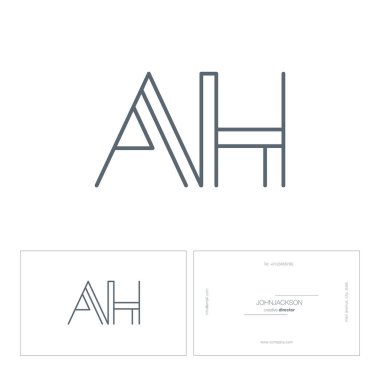 satır ortak harf logo Ah