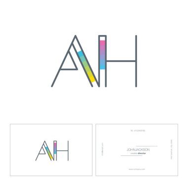 satır ortak harf logo Ah