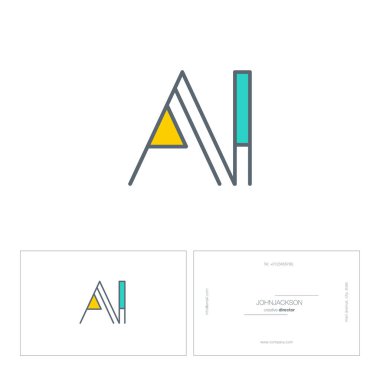 satır ortak harf logo Ai