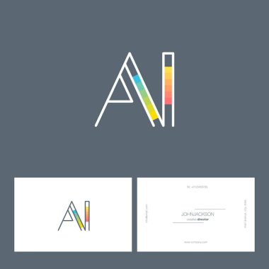 satır ortak harf logo Ai