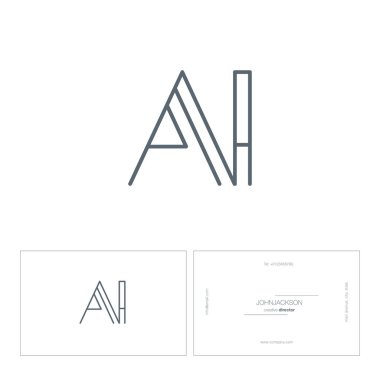 satır ortak harf logo Ai