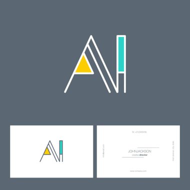 satır ortak harf logo Ai