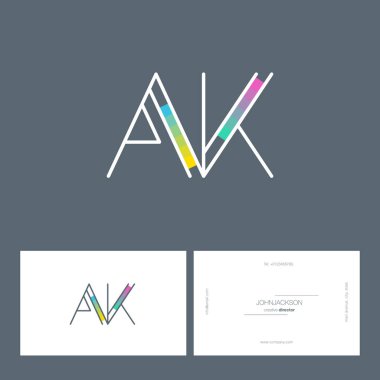 satır ortak harf logo Ak