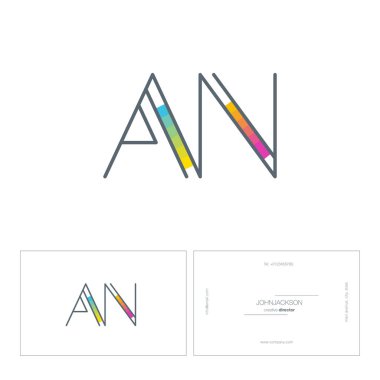 ortak harf logo satır bir