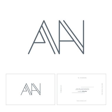 ortak harf logo satır bir