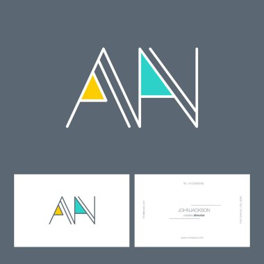 ortak harf logo satır bir