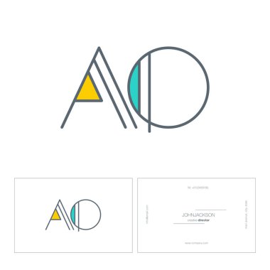 satır ortak harf logo Ao