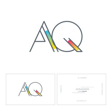 satır ortak harf logo Aq