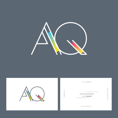 satır ortak harf logo Aq