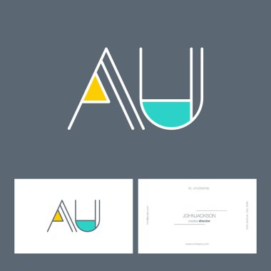 satır ortak harf logo Au