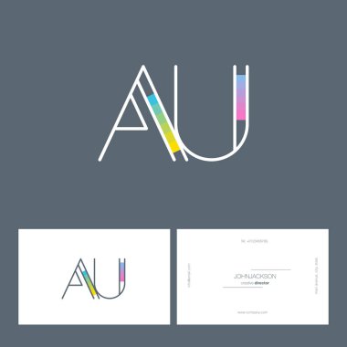 satır ortak harf logo Au