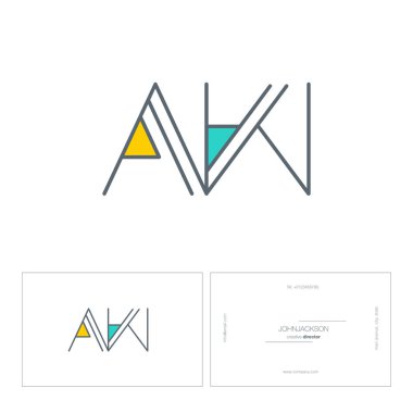 satır ortak harf logo Aw