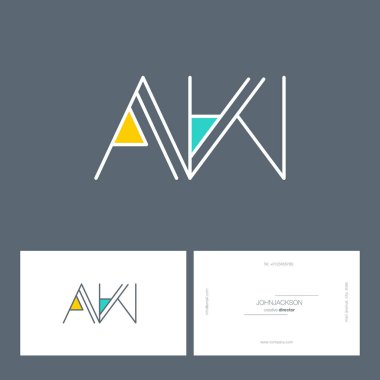 satır ortak harf logo Aw