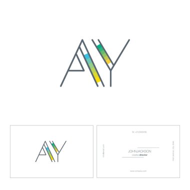 ortak harf logo Ay satır