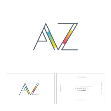 satır ortak harf logo Az