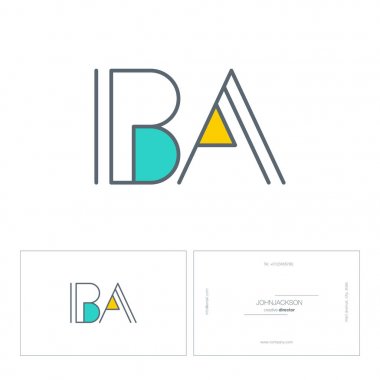 satır ortak harf logo Ba