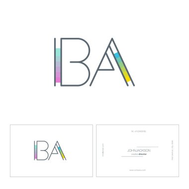 satır ortak harf logo Ba