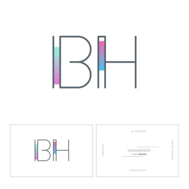 satır ortak harf logo Bh