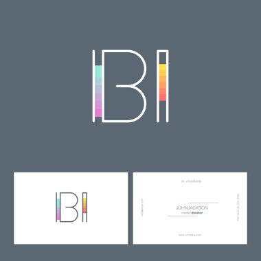 satır ortak harf logo BI