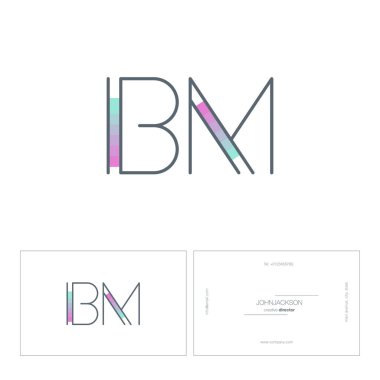 satır ortak harf logo Bm