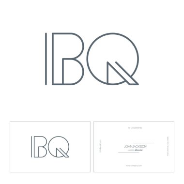 satır ortak harf logo Bq