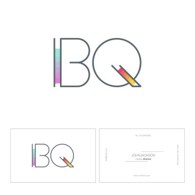 satır ortak harf logo Bq