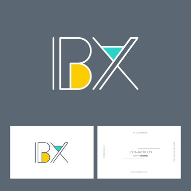 satır ortak harf logo Bx