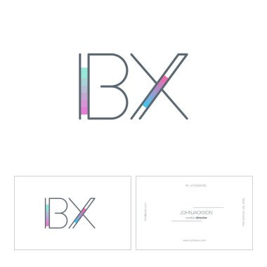 satır ortak harf logo Bx