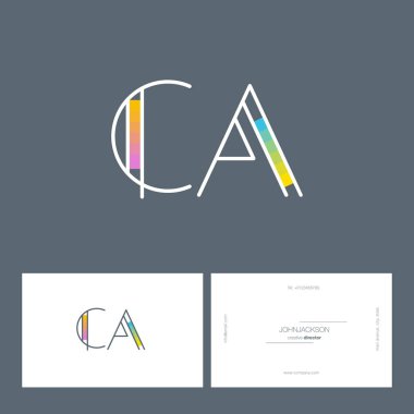 satır ortak harf logo Ca