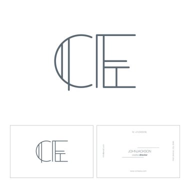 satır ortak harf logo Ce