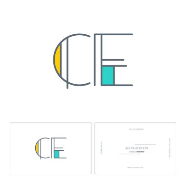 satır ortak harf logo Ce