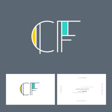 satır ortak harf logo Cf