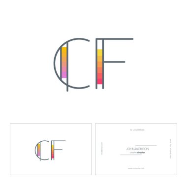 satır ortak harf logo Cf