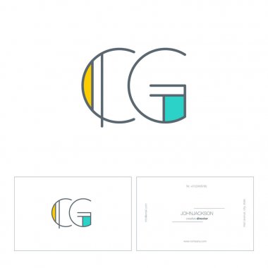 satır ortak harf logo Cg