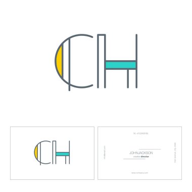 satır ortak harf logo Ch