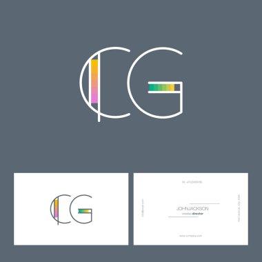 satır ortak harf logo Cg