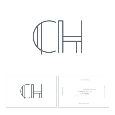 satır ortak harf logo Ch